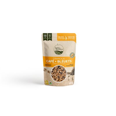 Les Belles Récoltes Coffee & Blueberry Organic Granola 310g