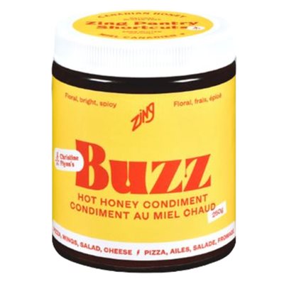 Zing CONDIMENT BUZZ AU MIEL CHAUD- ZING X CHRISTINE 250g Zing CONDIMENT BUZZ AU MIEL CHAUD- ZING X CHRISTINE 250g