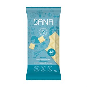 Sana Barre Chocolatée Blanche Classique 75g