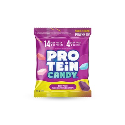 PROTEIN CANDY Punch aux fruits des champs 55g PROTEIN CANDY Punch aux fruits des champs 55g