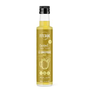 Fit Cook Foods Cocktail Syrup Ginger Le Gingembre 500Ml
