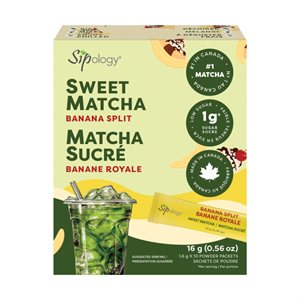 Sipology Matcha Sucre Banane Royale 10Pq
