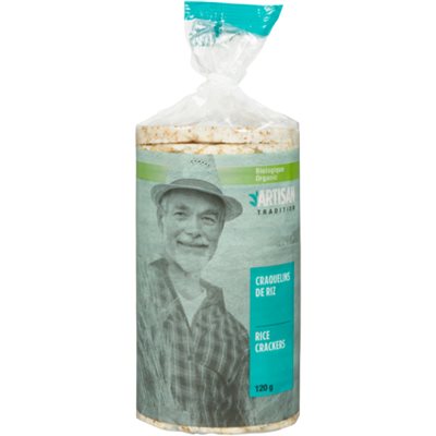 Artisan Tradition Craquelins de Riz Biologique 120 g Artisan Tradition Craquelins de Riz Biologique 120 g
