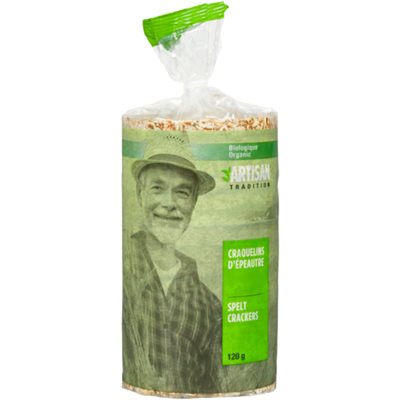 Artisan Tradition Craquelins d'épeautre Biologique 120 g Artisan Tradition Craquelins d'épeautre Biologique 120 g
