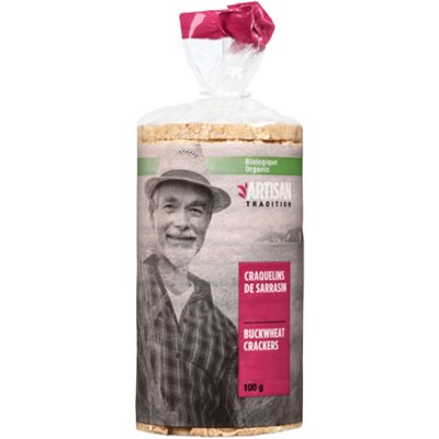 Artisan Tradition Craquelins de Sarrasin Biologique 100 g Artisan Tradition Craquelins de Sarrasin Biologique 100 g