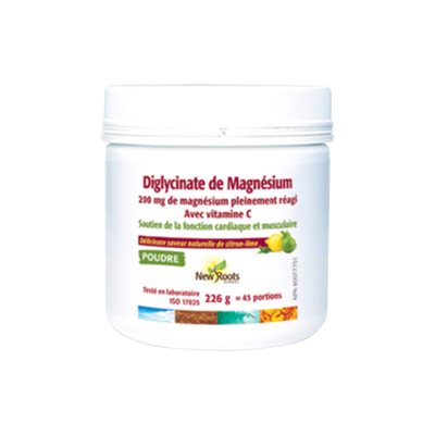New Roots Diglycinate de Magnésium 226g New Roots Diglycinate de Magnésium 226g