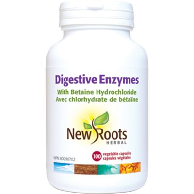 New Roots Enzymes Digestives 100caps New Roots Enzymes Digestives 100caps