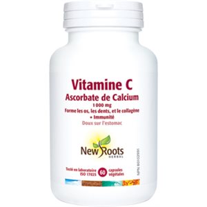 New Roots Vitamine C Ascorbate de Calcium 60caps