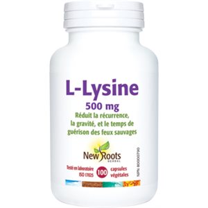 New Roots L-Lysine 100caps