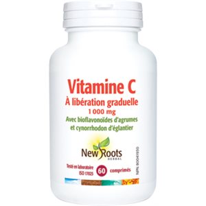 New Roots Vitamine C à libération graduelle 60tab