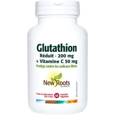 New Roots Glutathion Réduit 60caps New Roots Glutathion Réduit 60caps