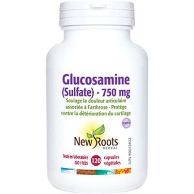 New Roots Glucosamine (Sulfate) 750 mg 120caps New Roots Glucosamine (Sulfate) 750 mg 120caps