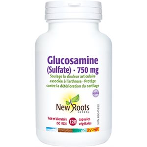 New Roots Glucosamine (Sulfate) 750 mg 120caps