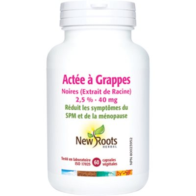New Roots Actée à Grappes Noires (Extrait) 60caps New Roots Actée à Grappes Noires (Extrait) 60caps