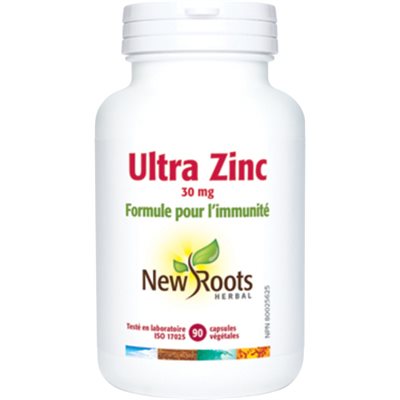 New Roots Ultra Zinc 30 mg 90caps