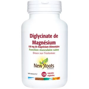 New Roots Magnesium Bisglycinate Plus 120caps