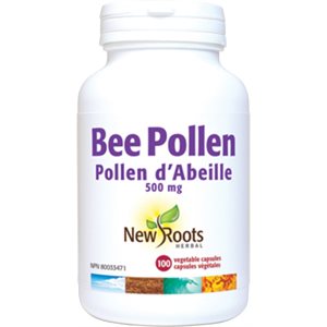 New Roots Bee Pollen 100 capsules