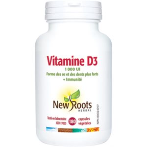 New Roots Vitamine D3 (capsules) 180caps