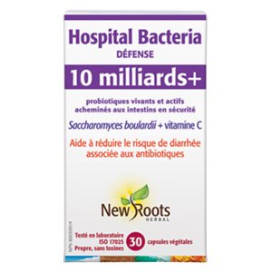 New Roots Hospital Bacteria Défense 30caps