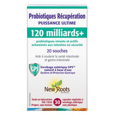 New Roots Probiotiques Récupération 30caps New Roots Probiotiques Récupération 30caps