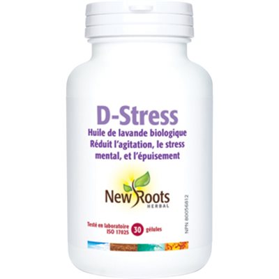 New Roots D-Stress 30 softgels New Roots D-Stress 30 softgels