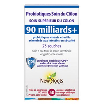New Roots Probiotiques Soin du Côlon 30caps New Roots Probiotiques Soin du Côlon 30caps