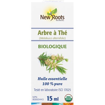 New Roots Huile Essentielle d'Arbre à Thé 15ml New Roots Huile Essentielle d'Arbre à Thé 15ml