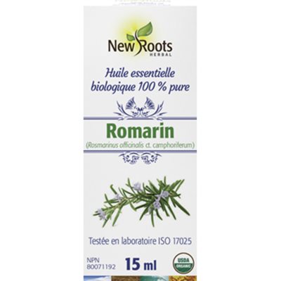 New Roots Huile Essentielle de Romarin à Camphre 15ml