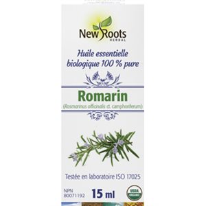 New Roots Huile Essentielle de Romarin à Camphre 15ml