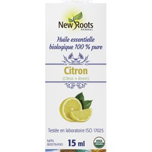 New Roots Huile Essentielle de Citron 15ml
