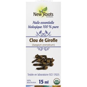 New Roots Huile Essentielle de Clou de Girofle 15ml