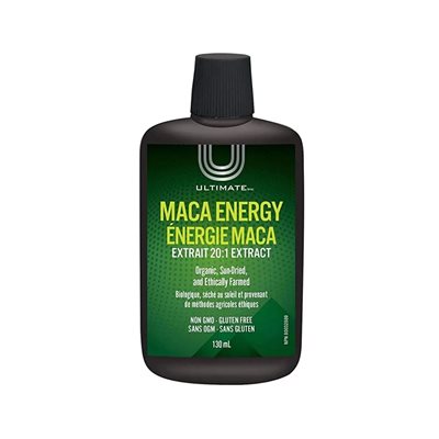 Ultimate ÉNERGIE MACA 130 mL liquide Ultimate ÉNERGIE MACA 130 mL liquide
