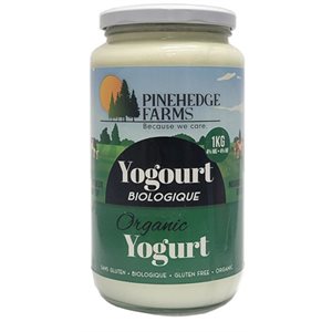 Pinehedge Farms yogourt biologique