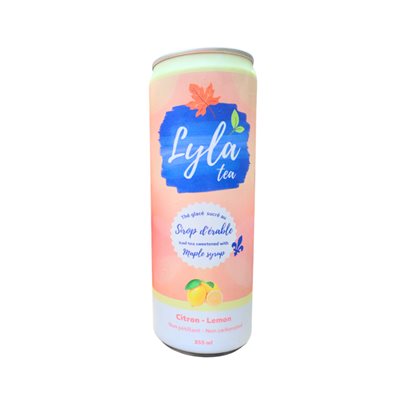 Lyla Tea - Saveur Citron (Canette) 355 Ml