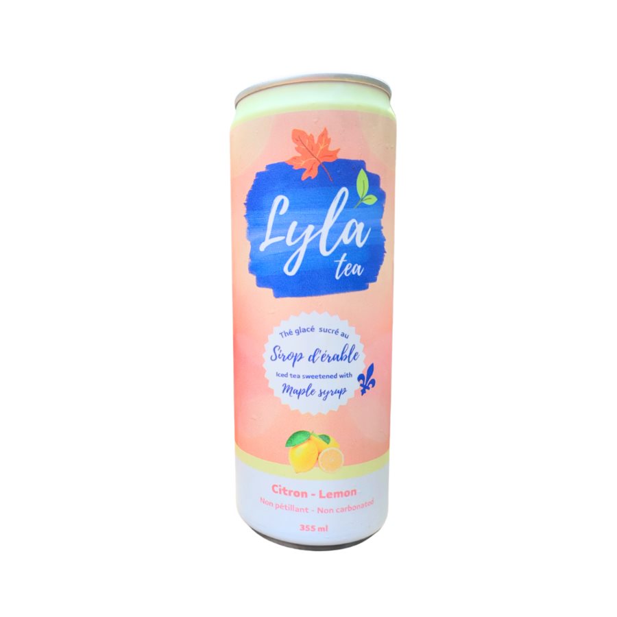 Lyla Tea Lyla Tea – Lemon Flavor (Can) 355 Ml