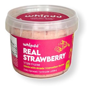 WHIPDD BUTTER REAL STRAWBERRY 85g