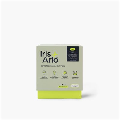 SERVIETTES DE JOUR IRIS & ARLO 10un
