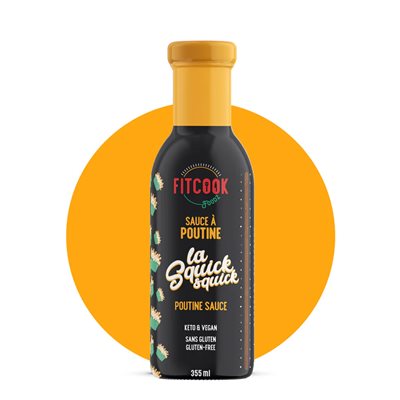 Fit Cook Foods Poutine Sauce Squick Squick 355Ml