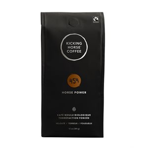 Kicking Horse Coffee Café Moulu 454 Horse Power Corsé 284 g