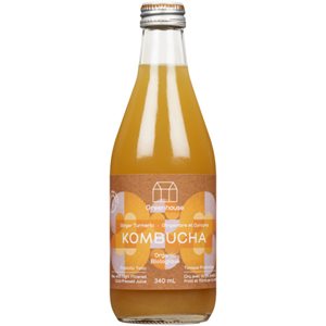 Greenhouse Kombucha Gingembre et Curcuma Biologique 340 ml