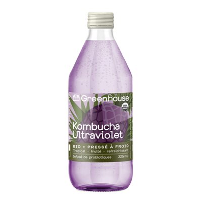 Greenhouse Kombucha Ultraviolet Organic 340 ml 