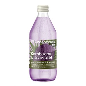 Greenhouse Kombucha Ultraviolet Organic 340 ml 
