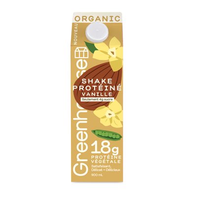 Greenhouse SHAKE PROTÉINÉ VANILLE 900ml Greenhouse SHAKE PROTÉINÉ VANILLE 900ml