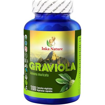 Inka Nature Graviola Bio 100 Vege-Caps Inka Nature Graviola Bio 100 Vege-Caps