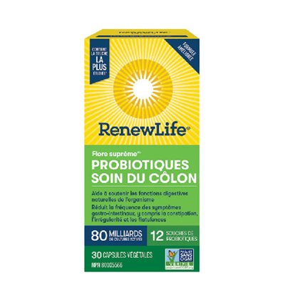RenewLife Probiotiques Soin Du Colon 80Milliards RenewLife Probiotiques Soin Du Colon 80Milliards