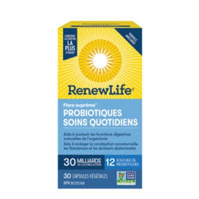 Renewlife Daily Care Probiotic 30 Billion Active Cultures 30Vcaps