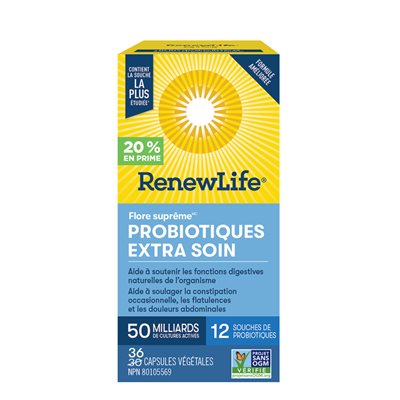 Renewlife Supreme Flora Probiotiques-50 milliards Renewlife Supreme Flora Probiotiques-50 milliards