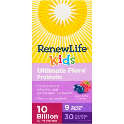 Flore suprême, probiotique pour enfants, 10Â milliards Flore suprême, probiotique pour enfants, 10Â milliards