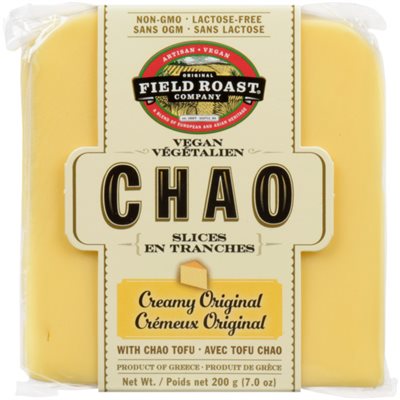 Field Roast Tranches Chao Cremeux Originale Field Roast Tranches Chao Cremeux Originale