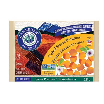 Stahlbush Patate Douce En Des congelé Stahlbush Patate Douce En Des congelé